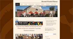 Desktop Screenshot of hermitwoods.com