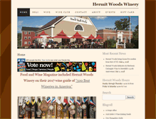 Tablet Screenshot of hermitwoods.com